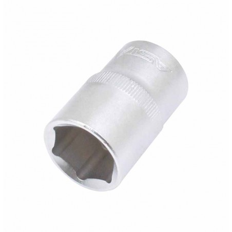 HAND SOCKET 1/2" 6-POINT 15MM
