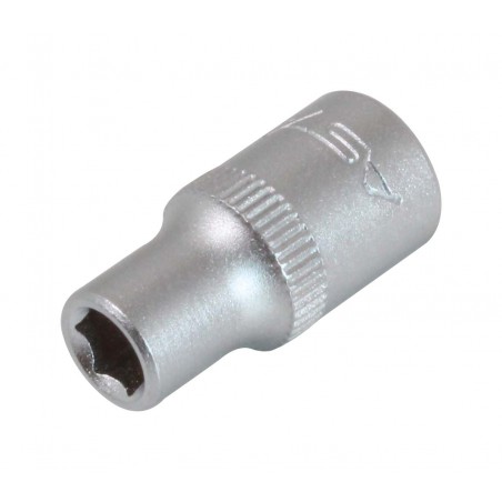 1/4" Dr.6PT LÜHIKESTE KÄSIPESADE SOCKET