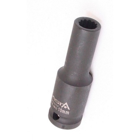 IMPACT SOCKET 12-KT 10MM 1/2 “