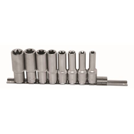 SOCKETS E-TORX 10-24 - SET