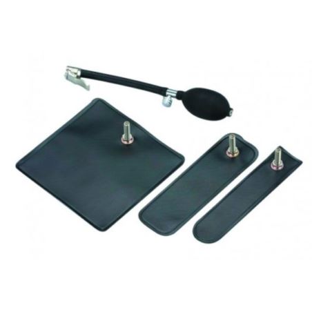 INFLATABLE HAND PUMP W/3 PCS INFLATABLE PADS