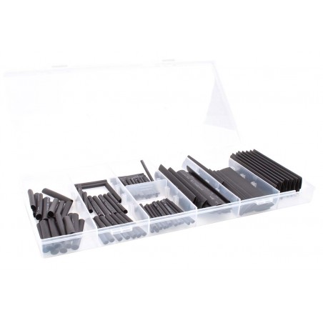 127kpl Lämpökutisteputken lajitelma-sarja, jota voidaan soveltaa 125 ° asti