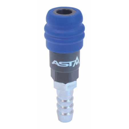 Pikaliitäntäkytkin, jossa on päätykappale letkulle 1/2"