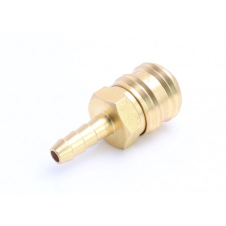Quick Connect Coupling With Tailpiece For Hose 12mm (Brass)