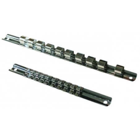 SZYNA+KLIPSY 3/8'' /10szt/Schiene