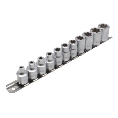 LITTEÄ LEIKKAUS E-TORX HYLSYSARJA 11KPL 3/8" DR.