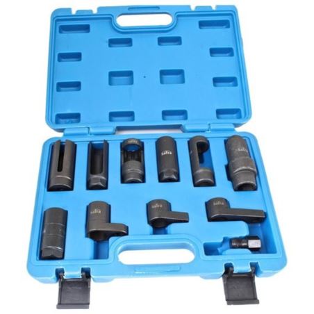 11PCS OXYGEN SENSOR SOCKET SET