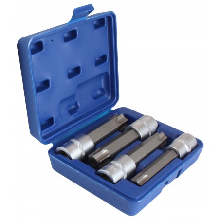 4Pcs 1/2" Dr. Torx Tamperproof Bits Sockets Set