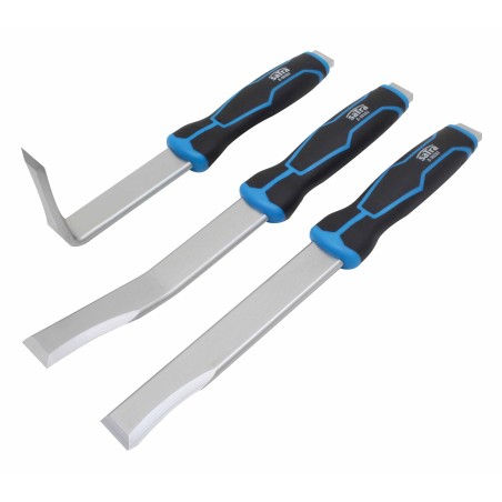 S-90282 3pcs Cutting Chisel Set ( Straight, 30° offset and 90° angle)