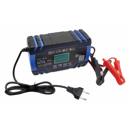 S-90311 AUTOMATIC LCD INTELLIGENT UNIVERSAL BATTERY CHARGER – 12V 8A 24V 4A