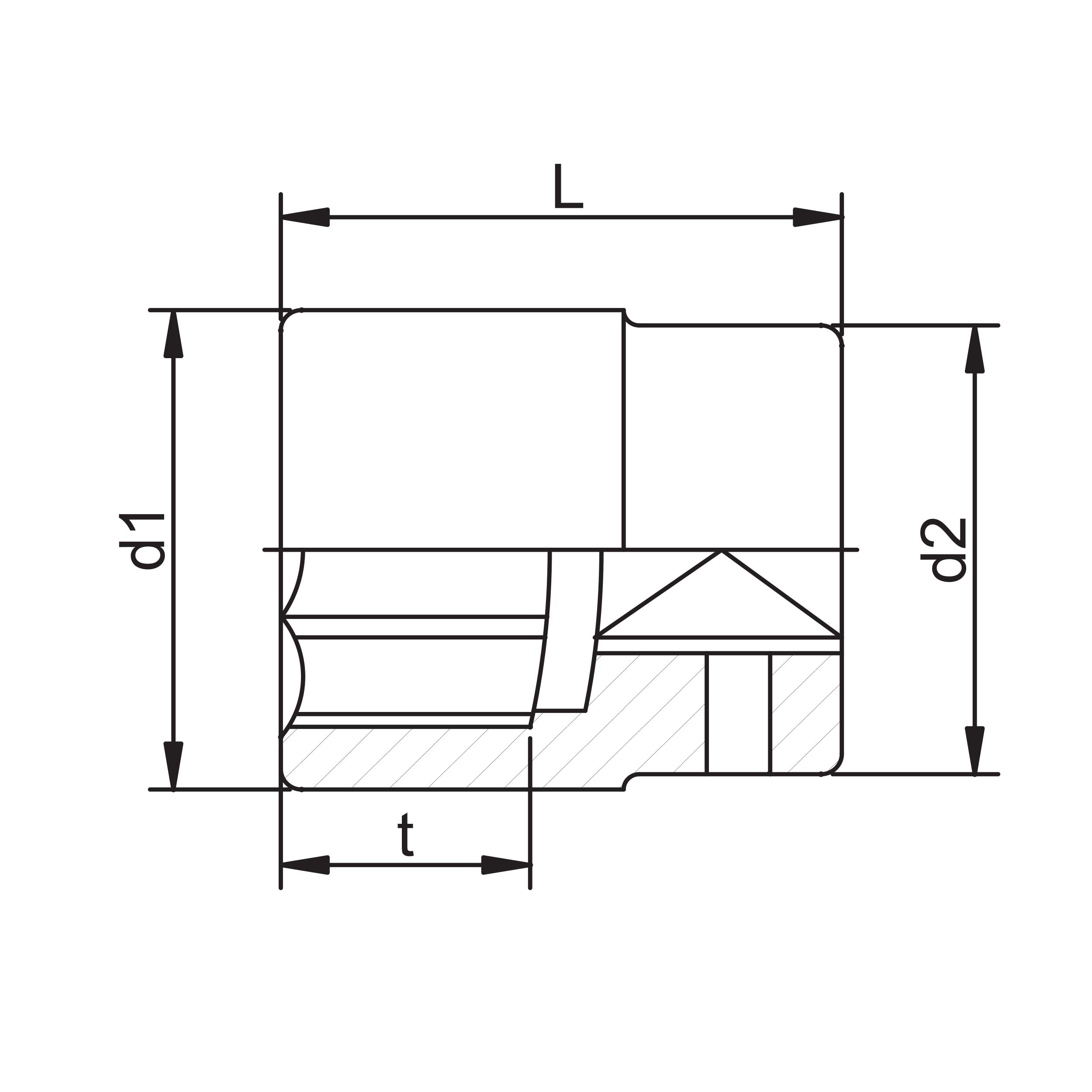 523620 3/8″ 6PT Short Hand socket - Image 5