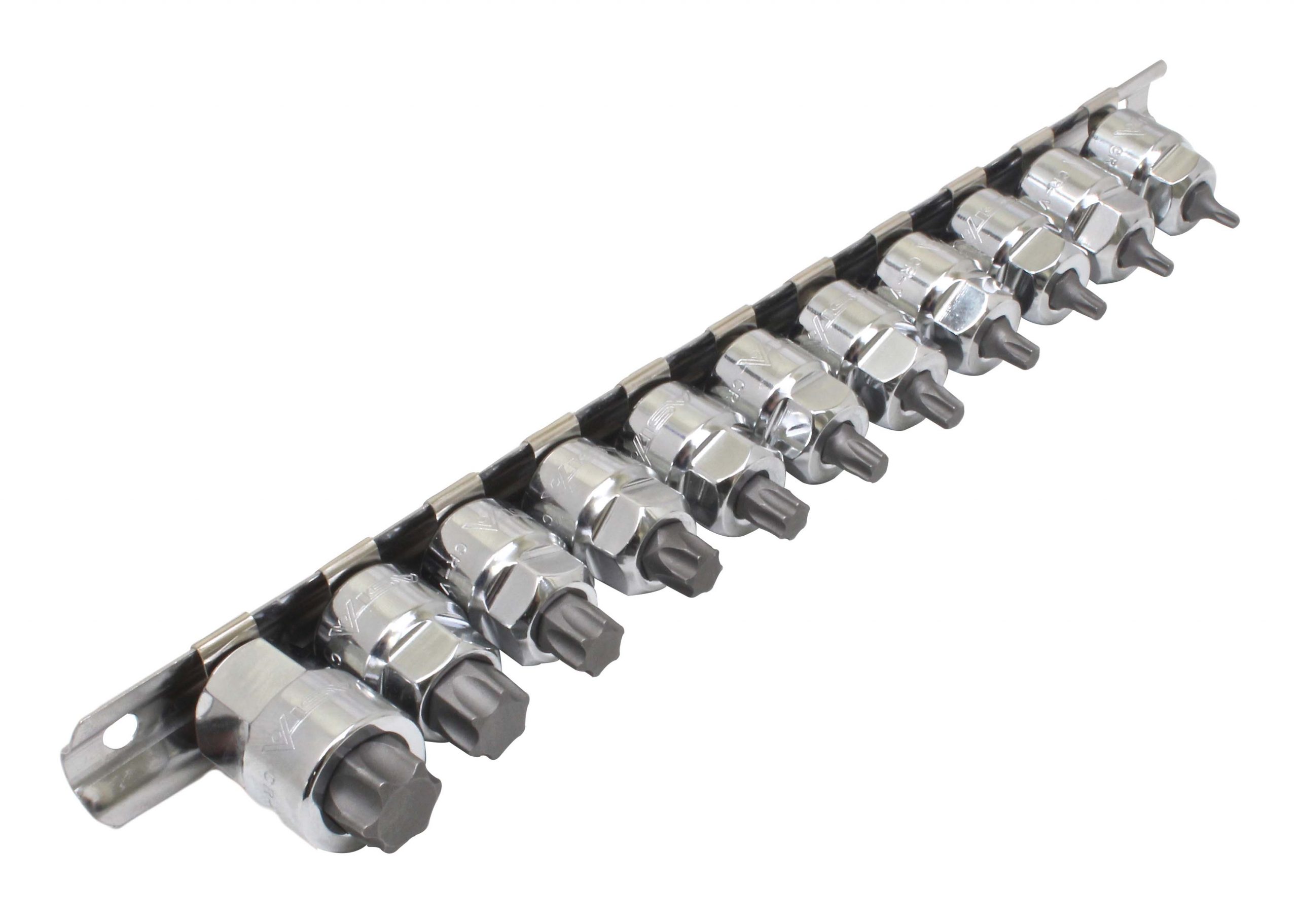 A-11SBL 11PCS 3/8″ LOW PROFILE STAR BIT SOCKET SET - Image 6