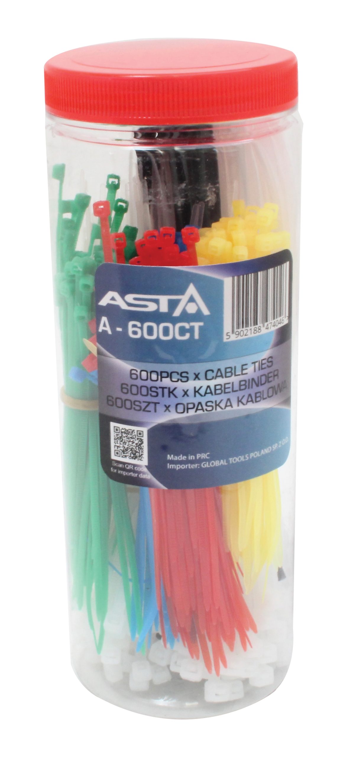 A-600CT CABLE TIES 600 szt. - Image 2