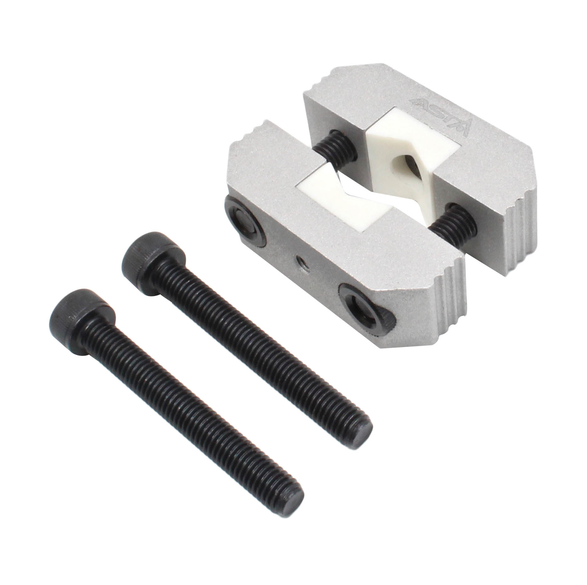 A-757PS-2 ALUMINUM CLAMP JAW WITH TWO 60MML BOLTS - Image 2