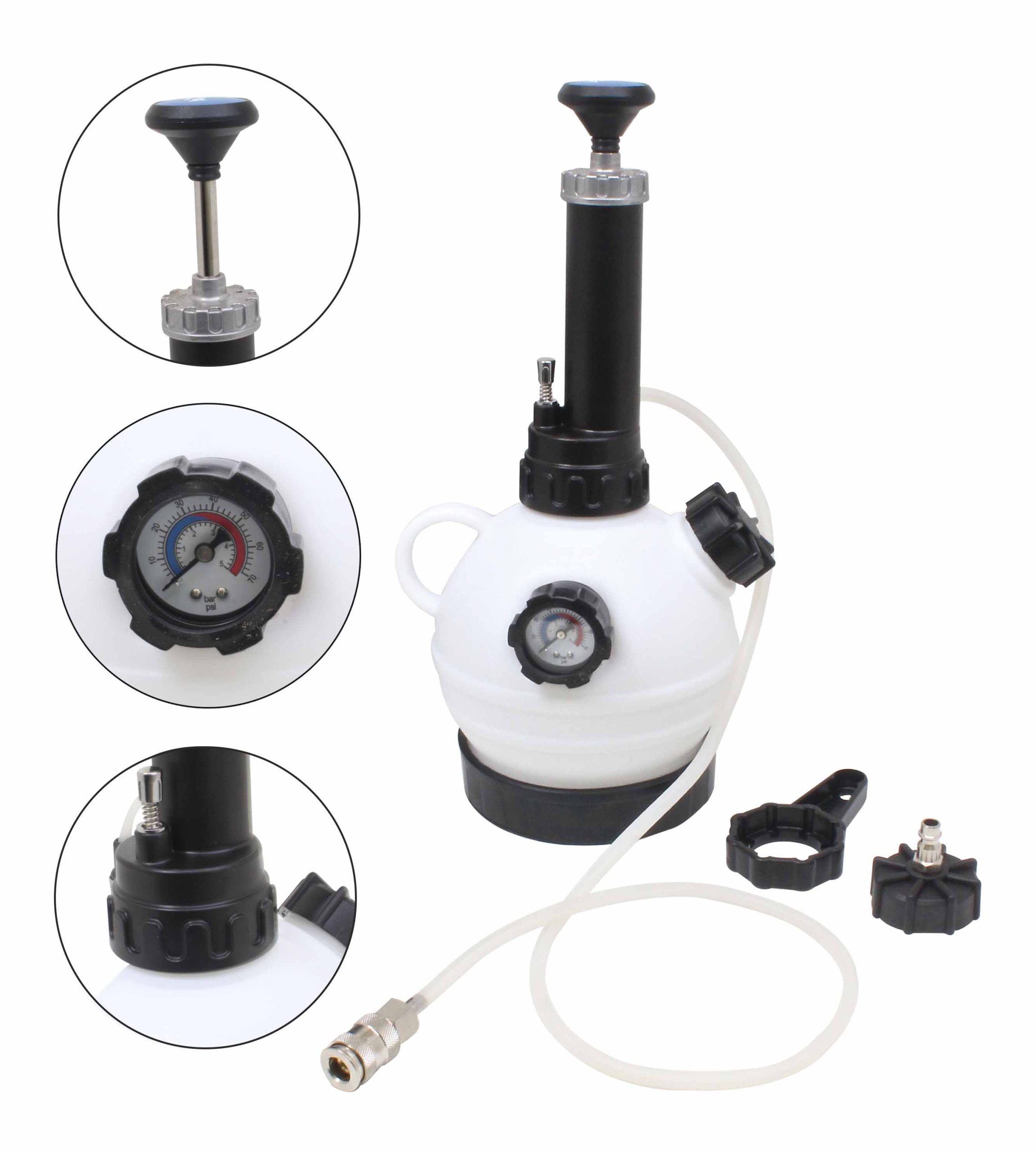 A-80073 2L MANUAL PRESSURE BRAKE FLUID BLEEDER - Image 6