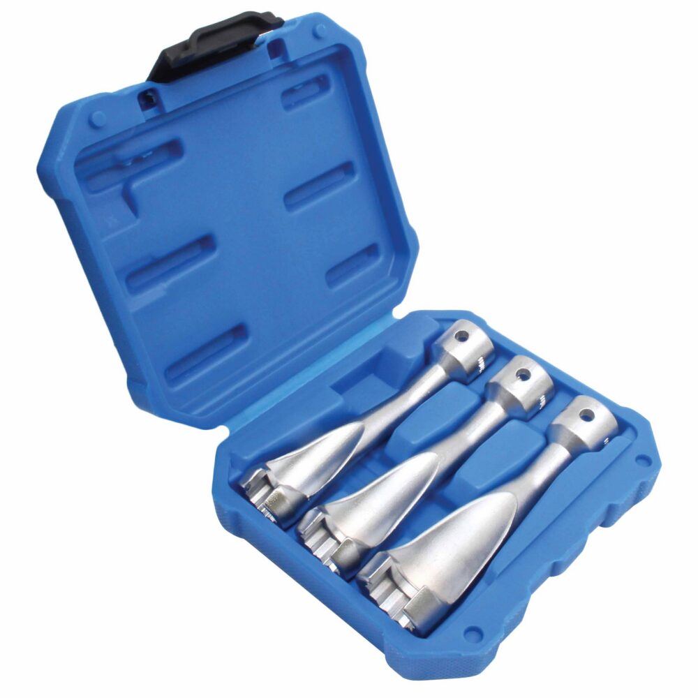 A-80145 SET OF 3x ½” DIESEL INJECTION LINE WRENCH 14 / 17 / 19mm