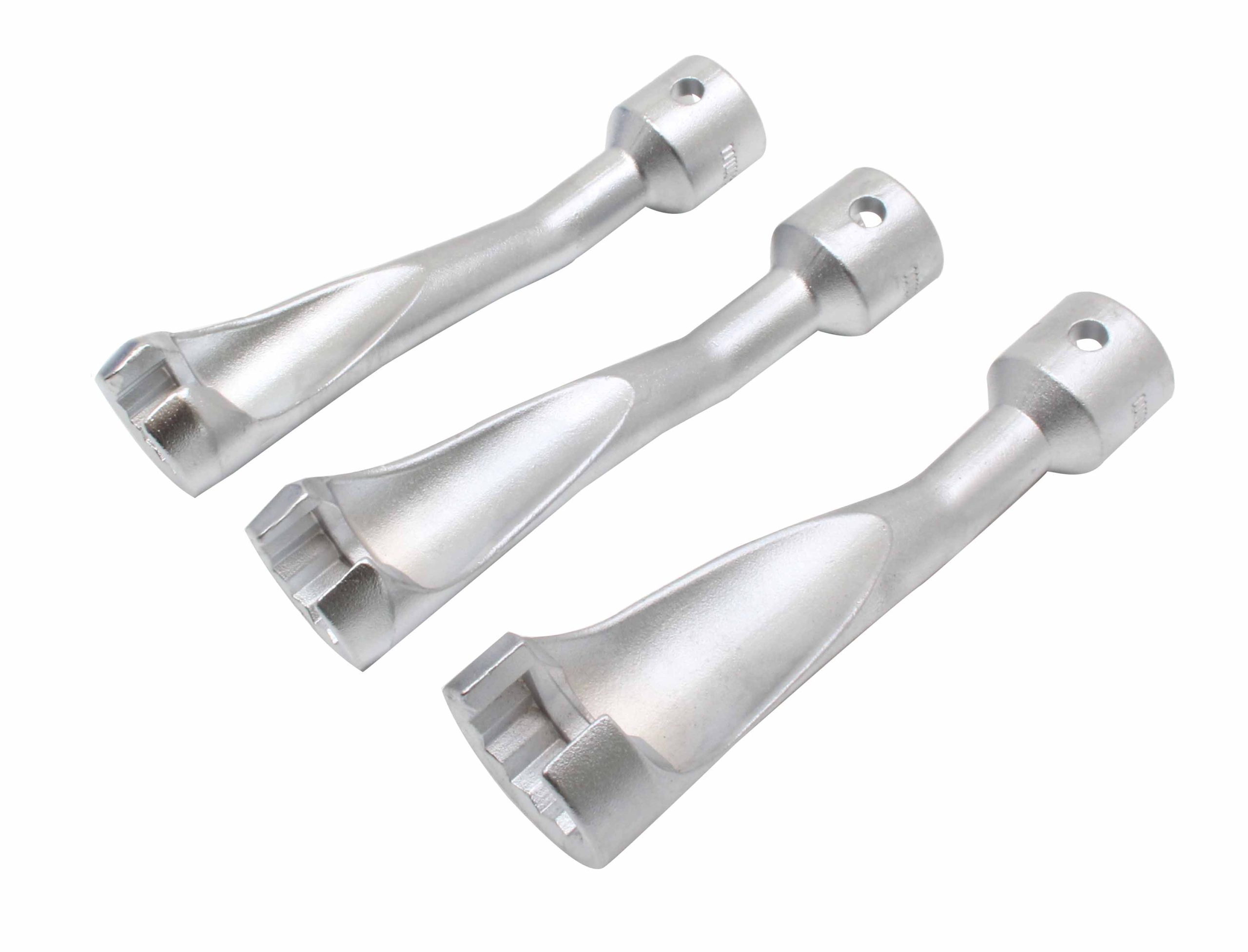 A-80145 SET OF 3x ½” DIESEL INJECTION LINE WRENCH 14 / 17 / 19mm - Image 4