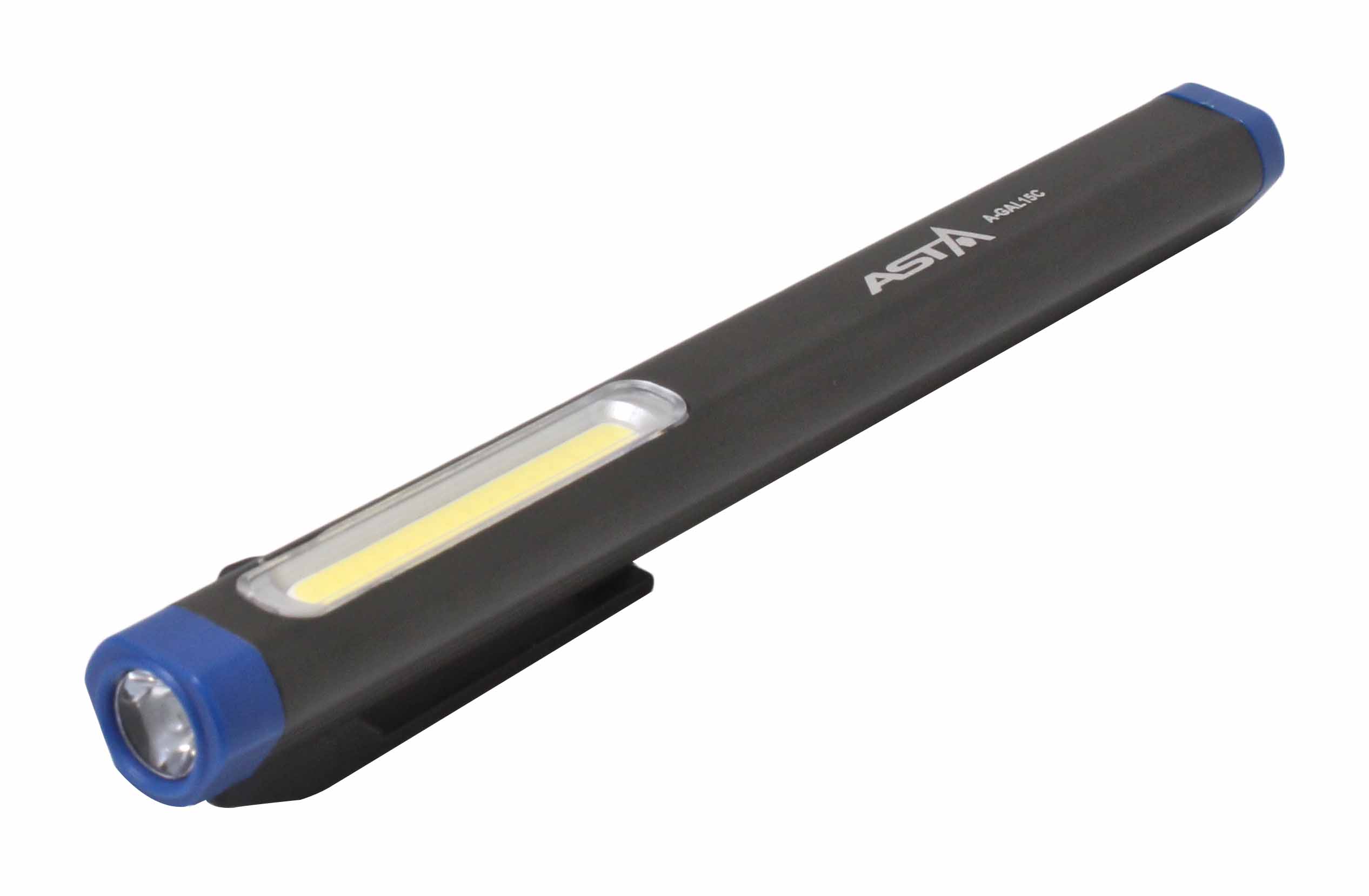 A-GAL15C High quality rechargeable LED COB 300LM pen light equipped with flashlight function, magnet and hanging clip. - Image 4