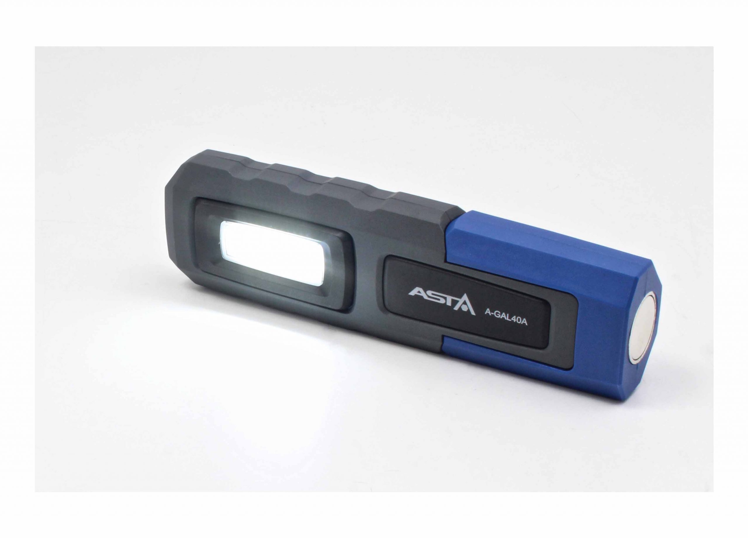 A-GAL40A High quality rechargeable LED COB 600LM workshop lamp equipped with flashlight function, magnet and hanging hook. - Image 5