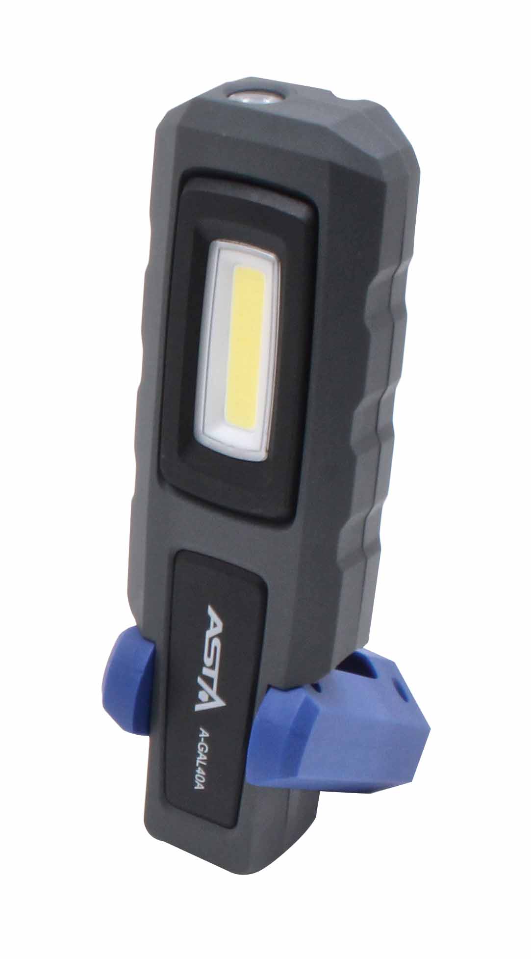 A-GAL40A High quality rechargeable LED COB 600LM workshop lamp equipped with flashlight function, magnet and hanging hook. - Image 7