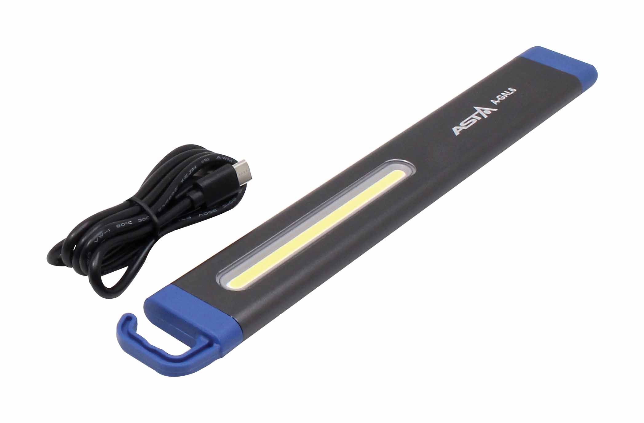 A-GAL6 High-quality, foldable, rechargeable LED COB 400LM work lamp equipped with a flashlight, a magnet and a hanging hook. - Image 2