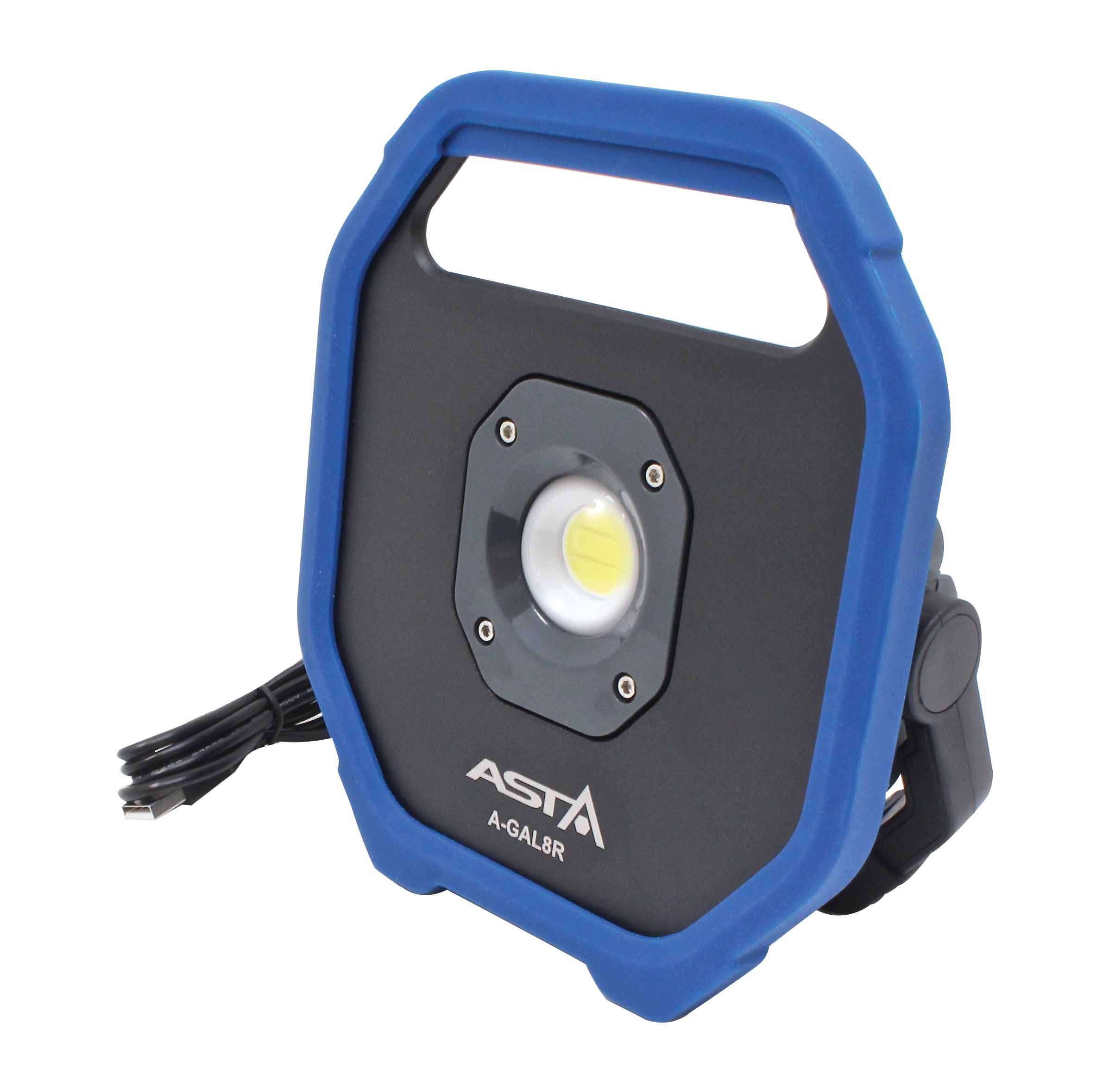 A-GAL8R High-quality, rechargeable COB 1100LM LED floor lamp equipped with a carrying handle. - Image 2