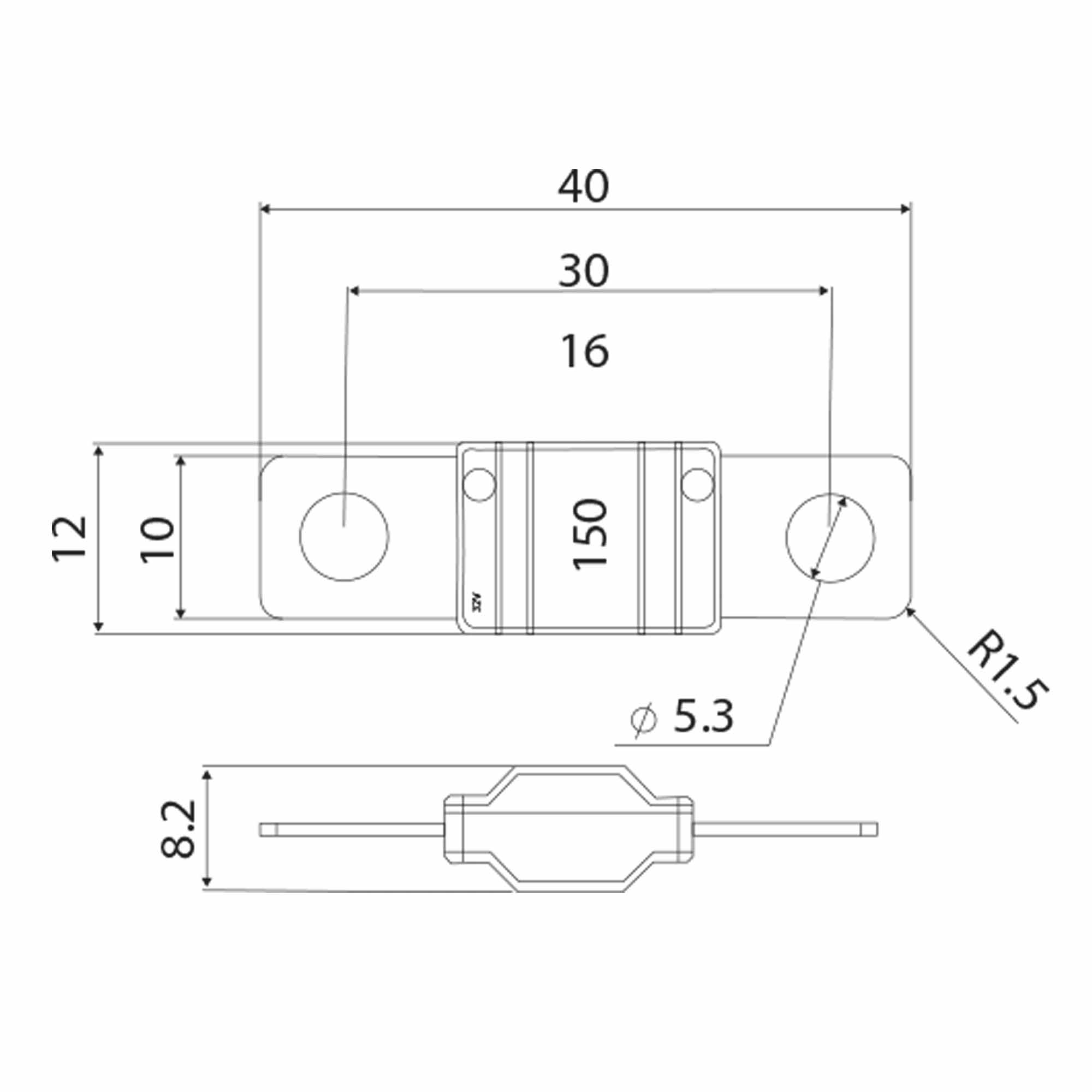 A-MIDI150 150A MIDI FUSE - Image 4