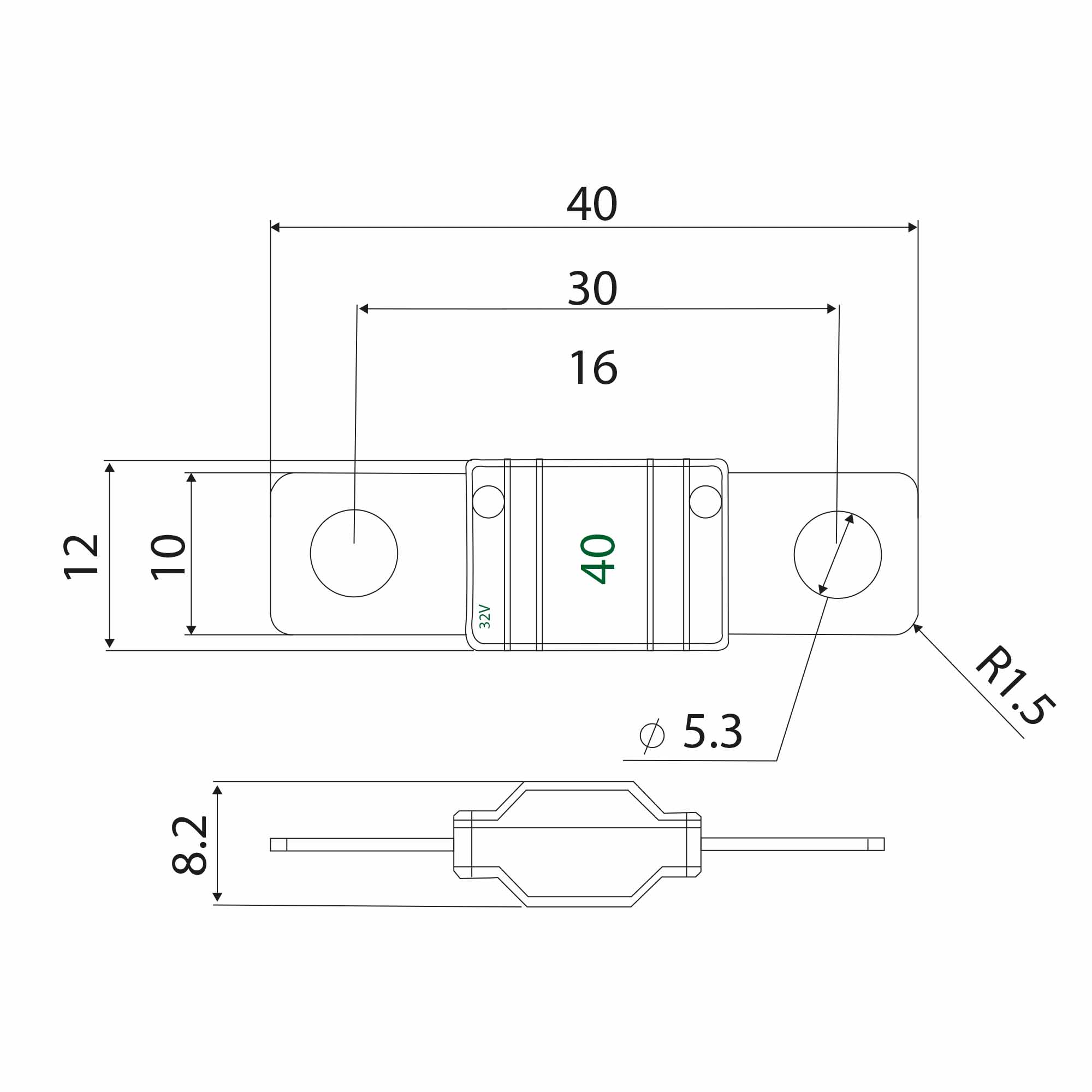 A-90017 40A MIDI FUSE - Image 3