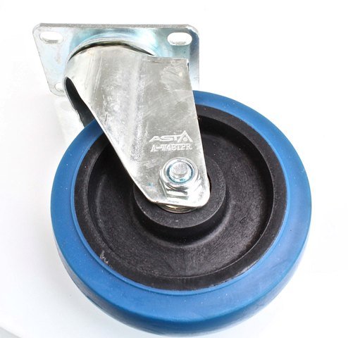A-W4BTPR EUROPEAN STYLE CASTERS PP-CORE + TPR FOR A HUGE VARIETY OF USES FORM WORKSHOP TO INDUSTRIAL APLICATIONS - Image 2