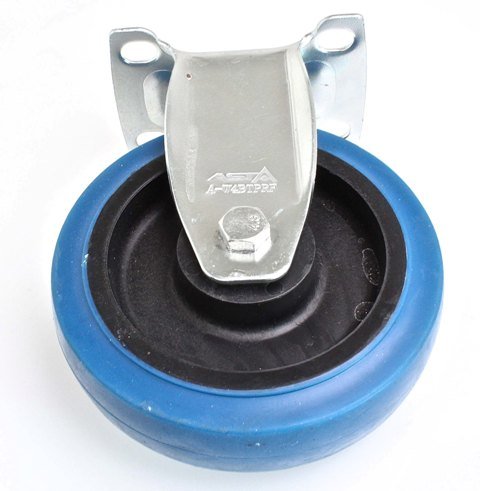 A-W4BTPRF EUROPEAN STYLE CASTERS PP-CORE + TPR FOR A HUGE VARIETY OF USES FORM WORKSHOP TO INDUSTRIAL APLICATIONS - Image 2