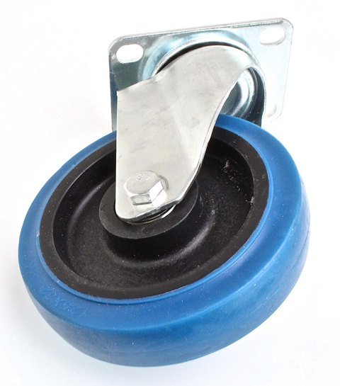 A-W4BTPR EUROPEAN STYLE CASTERS PP-CORE + TPR FOR A HUGE VARIETY OF USES FORM WORKSHOP TO INDUSTRIAL APLICATIONS - Image 3