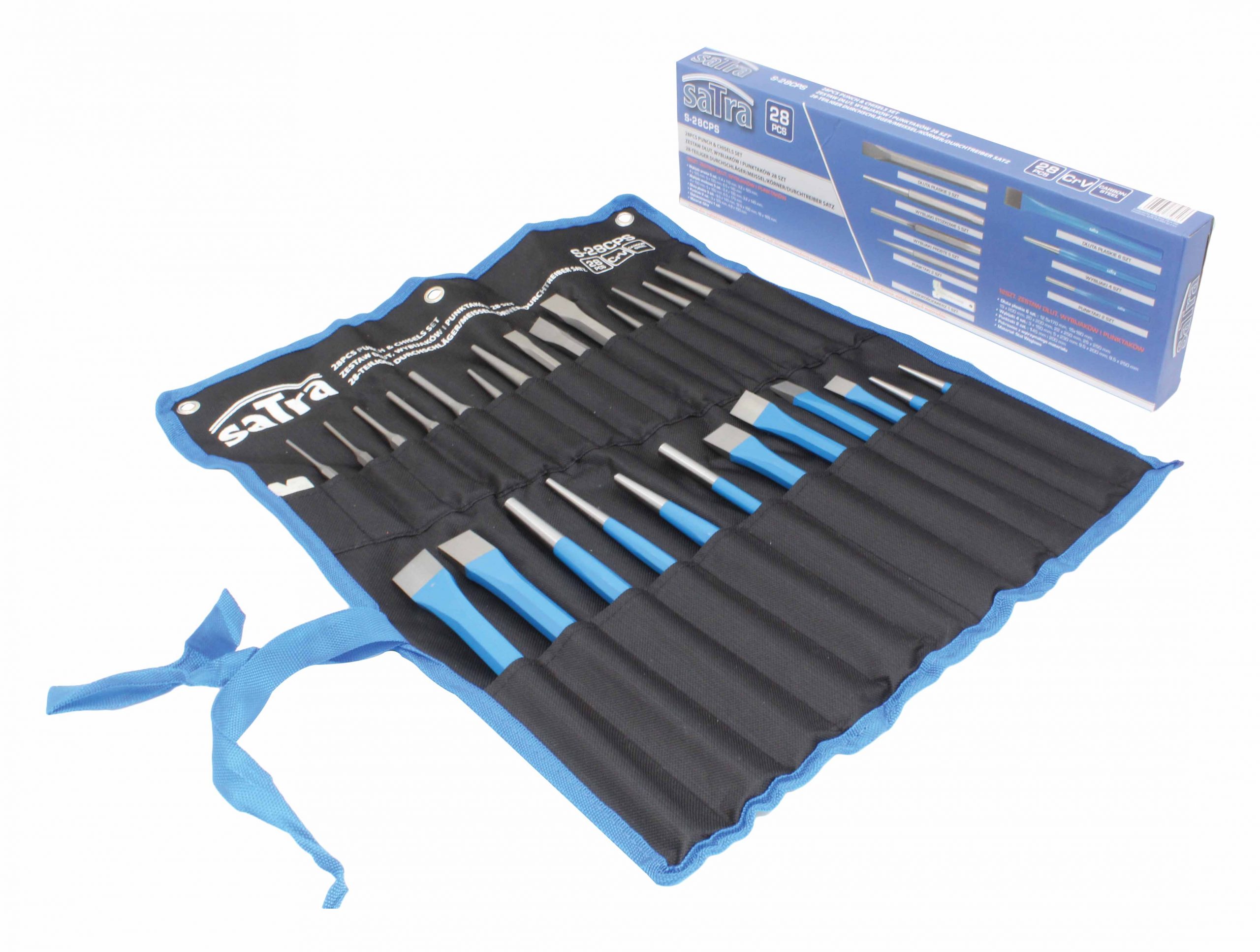 S-28CPS 28pcs Punch & Chisels Set - Image 3