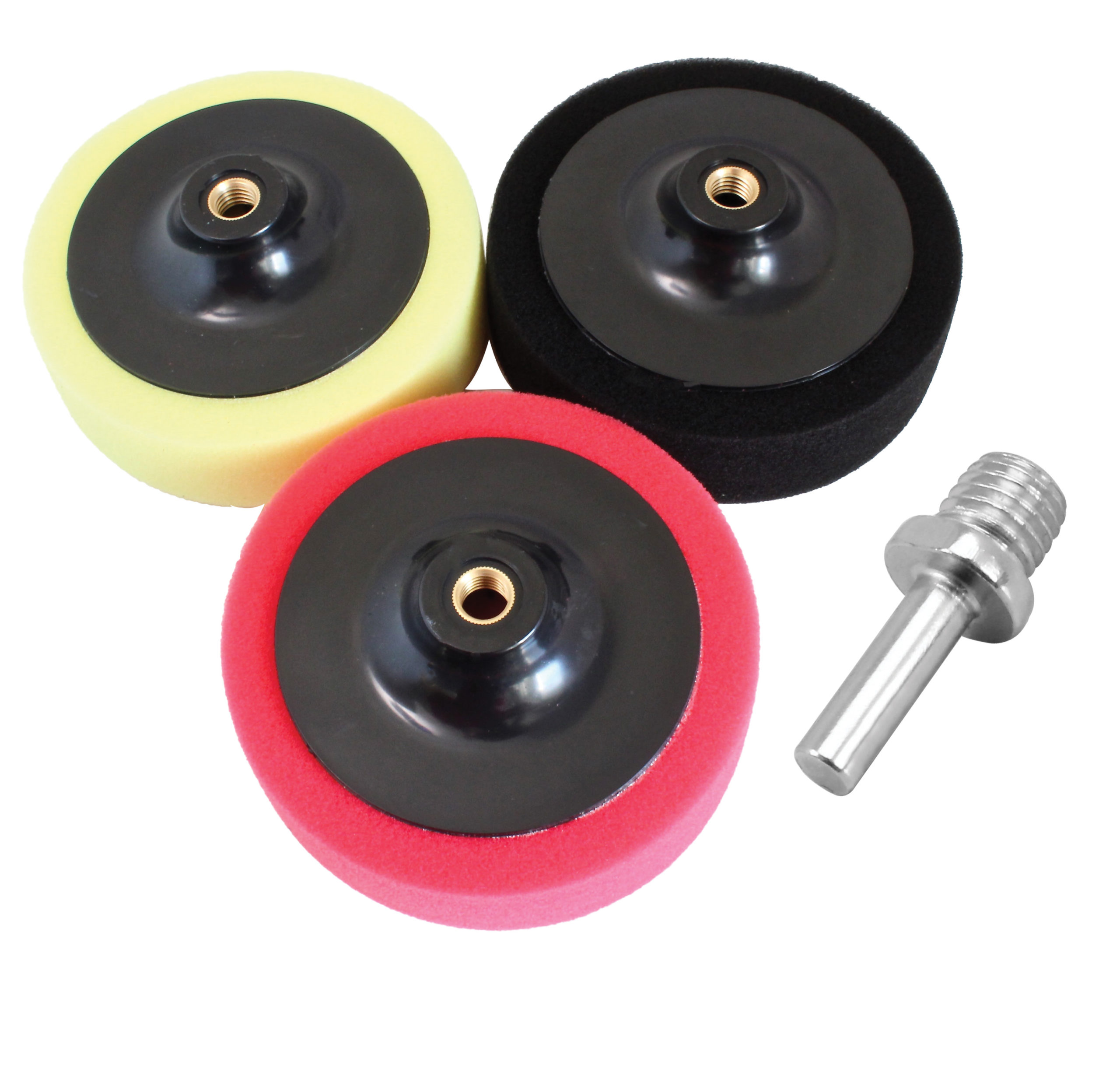 S-3PS6 3-pcs 6 ”(150mm) M14 Polishing Sponge Set - Image 2