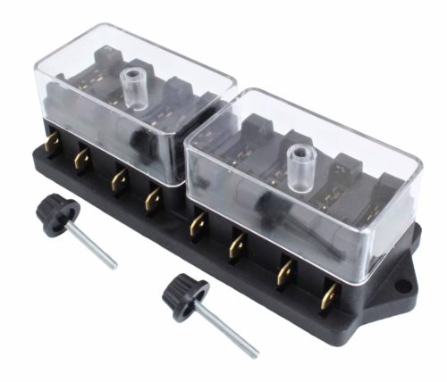 S-8SFH 8 SLOT STANDARD BLADE FUSE HOLDER - Image 2