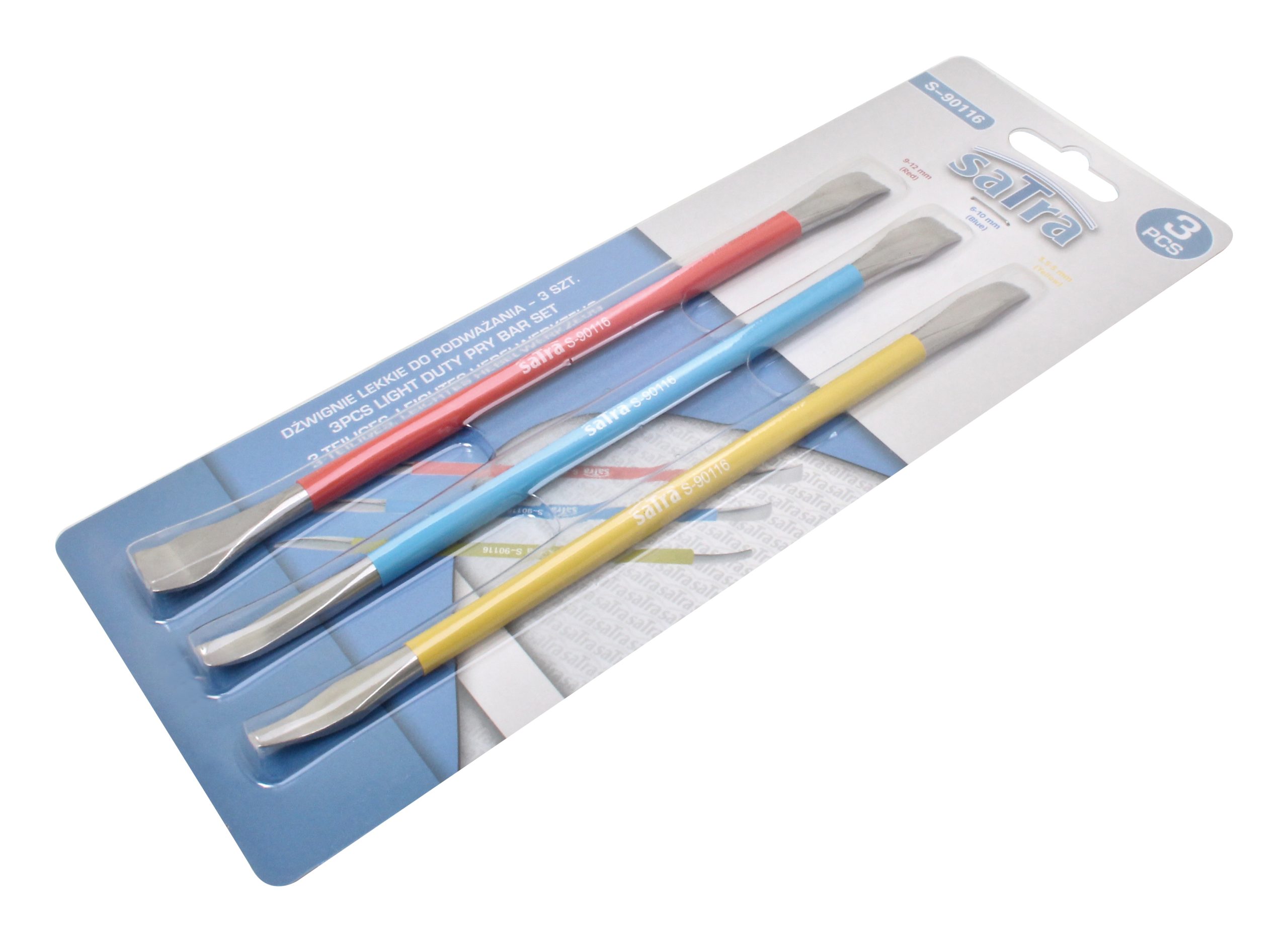 S-90116 3pcs Light Duty Pry Bar Set - Image 3