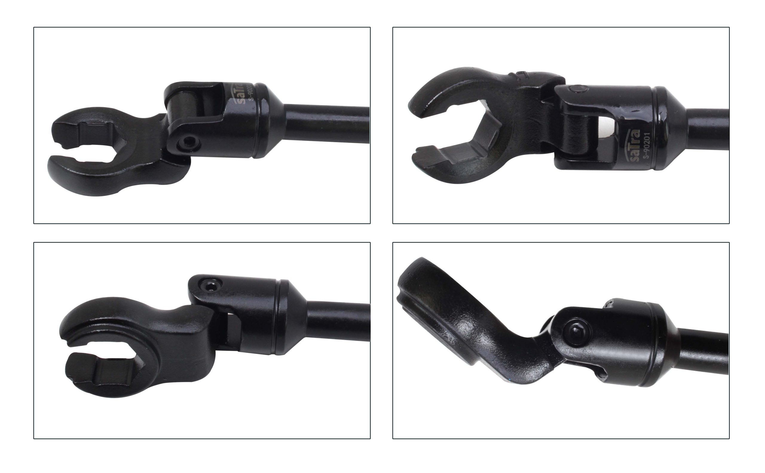 S-90201 6PCS 3/8″ DR. CROWFOOT WRENCH SET WITH JOINT - Image 8