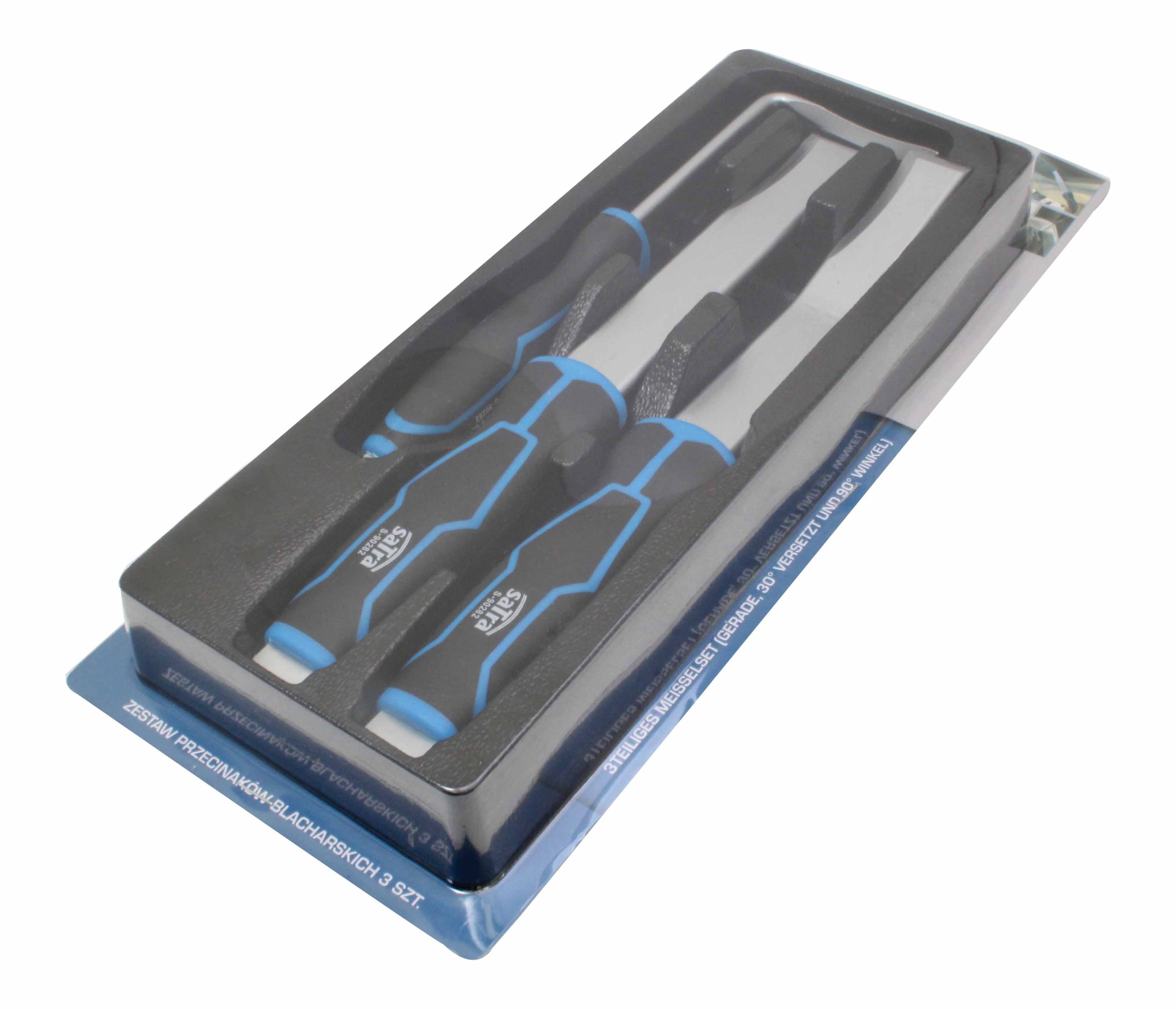 S-90282 3pcs Cutting Chisel Set ( Straight, 30° offset and 90° angle) - Image 5