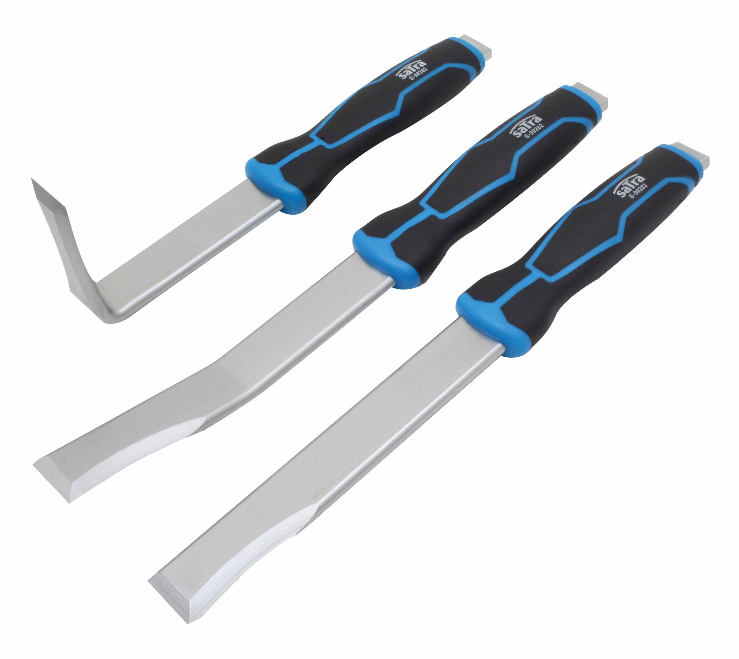 S-90282 3pcs Cutting Chisel Set ( Straight, 30° offset and 90° angle) - Image 2