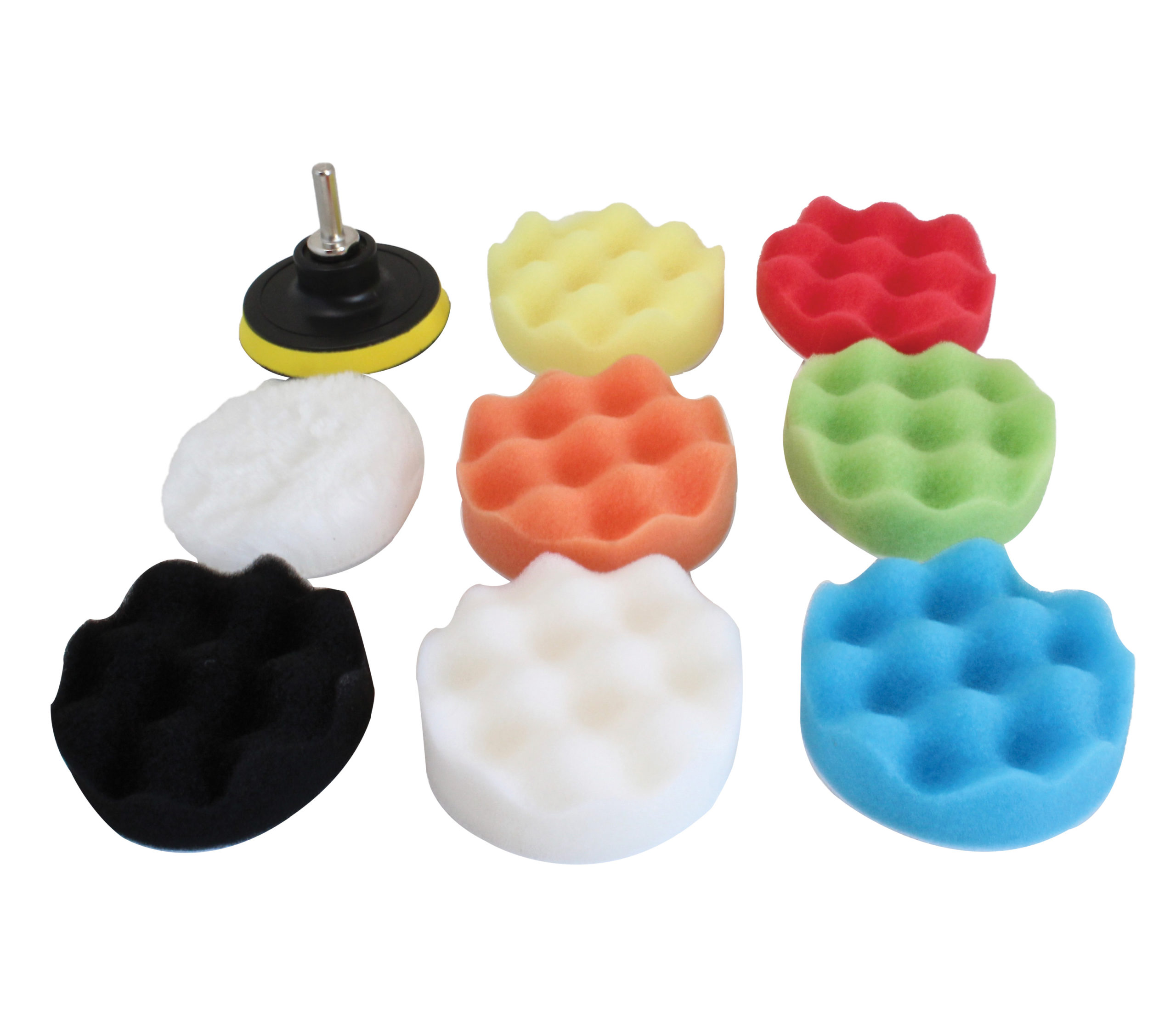 S-9PS80 COMPLETE PROFESSIONAL COTTON/FOAM – POLISHING AND FINISHING SET - Image 2
