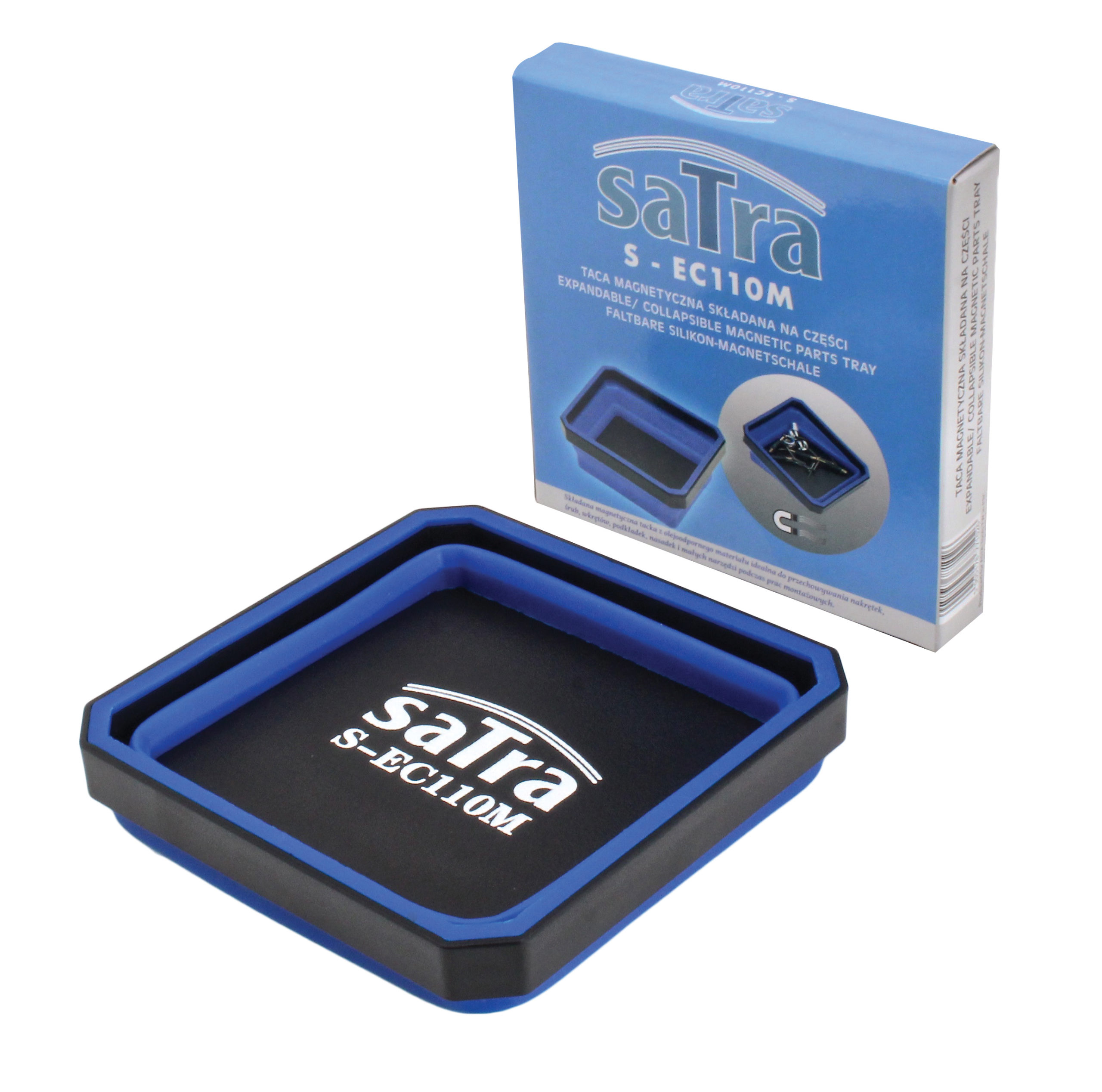 S-EC110M EXPANDABLE/ COLLAPSIBLE MAGNETIC PARTS TRAY - Image 2