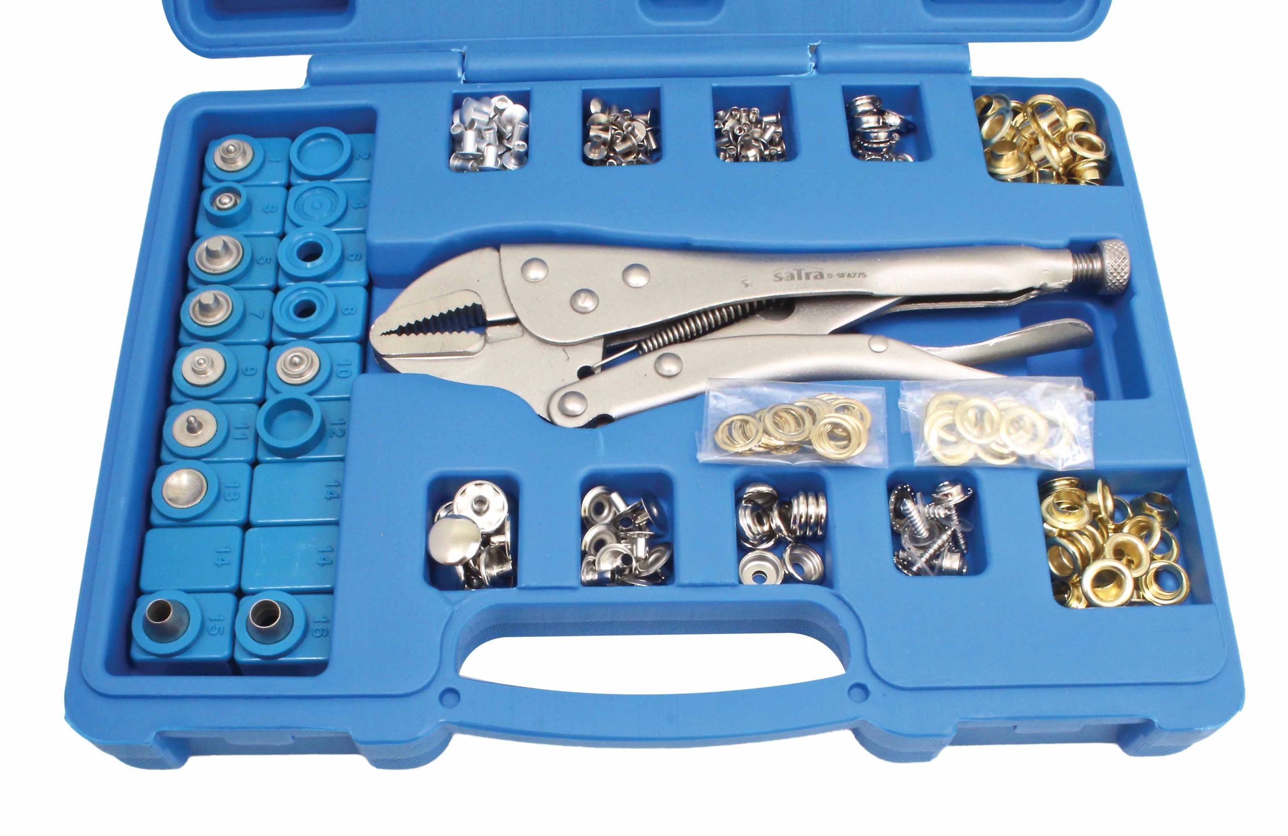 S-SFA275 EYELET AND SNAP FASTENER ASSORTMENT 275 PCS - Image 4