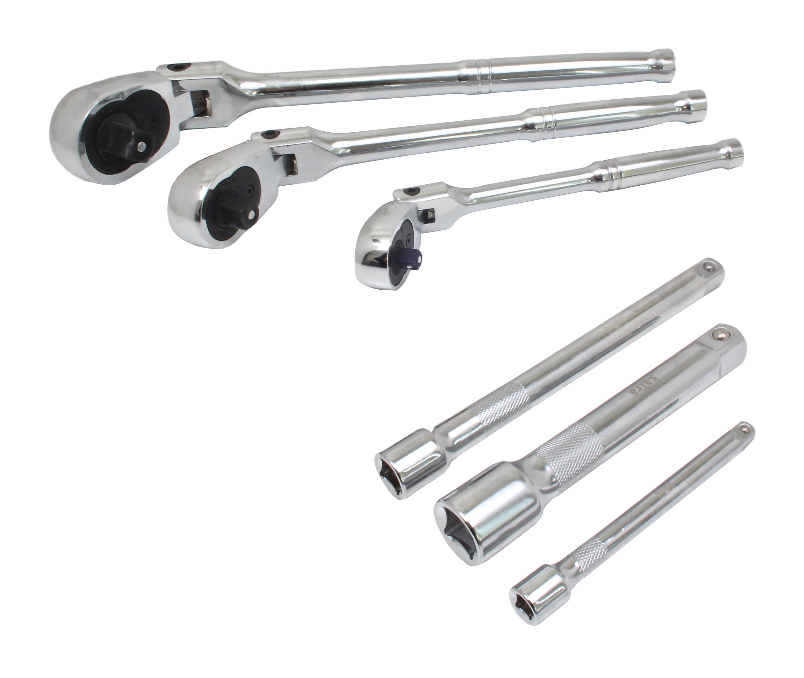 S-SFR6 6pcs Flex Head Ratchet Wrench Set - Image 5