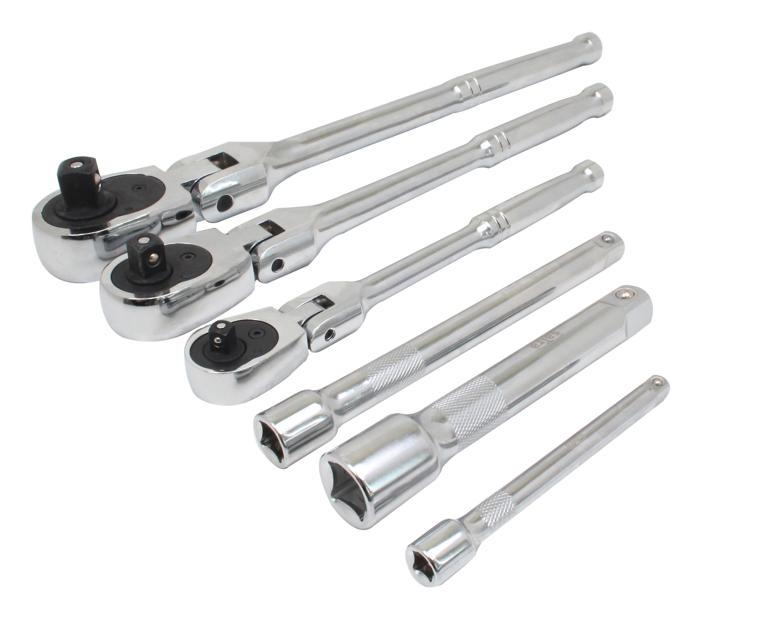 S-SFR6 6pcs Flex Head Ratchet Wrench Set - Image 4