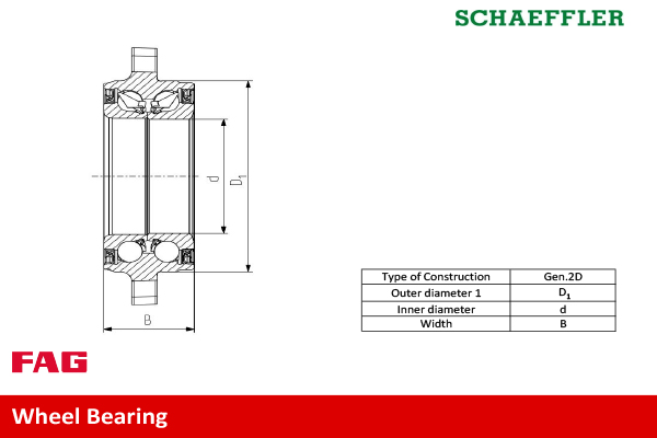 Wheel bearing kit - Image 2