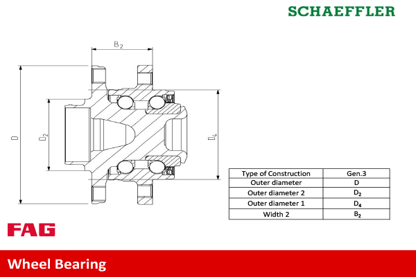 Wheel bearing kit - Image 2